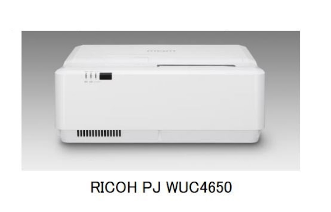 リコー Led光源を採用した超短焦点プロジェクター Ricoh Pj Wuc4650 Wxc4660 を発売 日本経済新聞