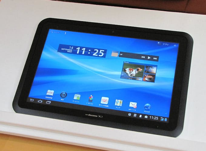 ドコモがxi対応タブレット2機種 ワンセグ 防水機能付きも 日本経済新聞