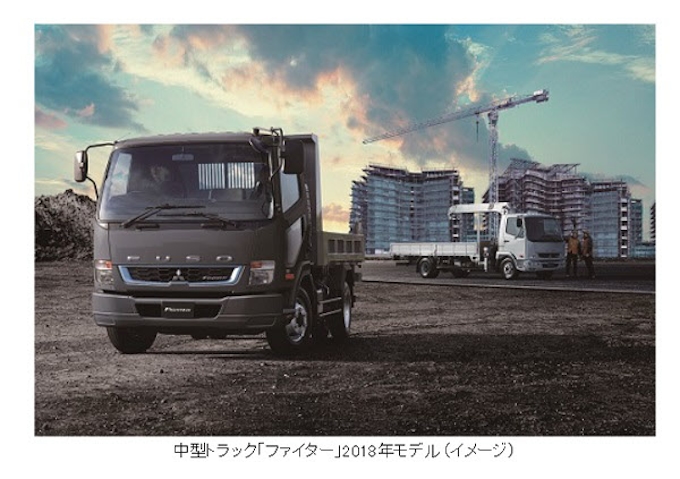 三菱ふそうトラック バス 中型トラック ファイター 4気筒エンジン搭載モデルを追加発売 日本経済新聞