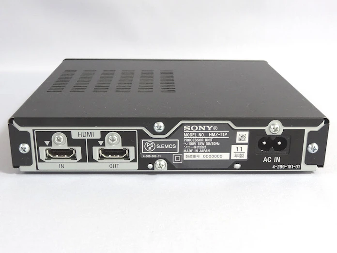 頭にかぶる3d表示装置 ソニー Hmz T1 の立体感 日本経済新聞