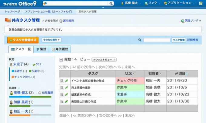 業務アプリを簡単操作で作成 サイボウズ Office の最新版 日本経済新聞
