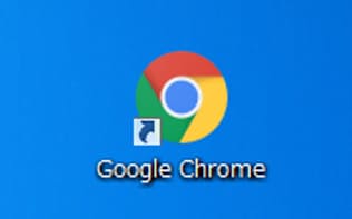 ウェブブラウザー「Chrome」のアイコン