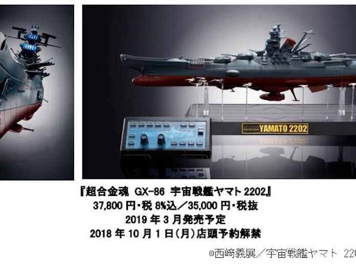 バンダイスピリッツ 塗装済完成品モデル 超合金魂 Gx 86 宇宙戦艦ヤマト 22 を発売 日本経済新聞 バンダイスピリッツ 塗装済完成品モデル 超合金魂 Gx 86 宇宙戦艦ヤマト 22 を発売 日本経済新聞