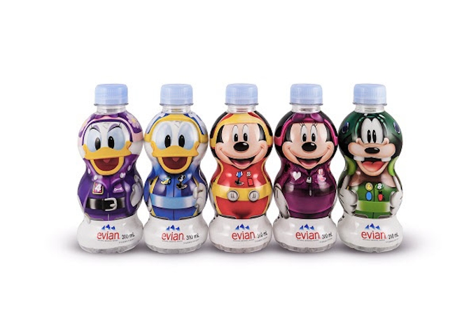伊藤園 伊藤忠ミネラルウォーターズ エビアン トーテムディズニーボトル を数量限定発売 日本経済新聞