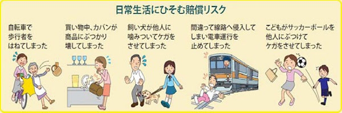 日本生命とあいおいニッセイ ニッセイ個人賠償プラン まるごとマモル を共同開発 発売 日本経済新聞