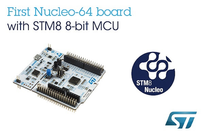 Stマイクロ 8bitマイコンであるstm8ファミリ用の開発ボード Stm8 Nucleo を発表 日本経済新聞