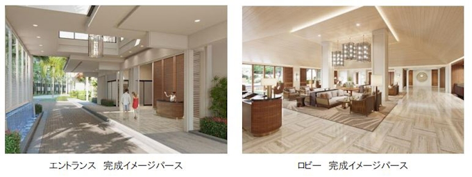 三井不動産など ハレプナ ワイキキ を19年秋に開業予定 ワイキキパークホテル を大規模改装 リブランド 日本経済新聞