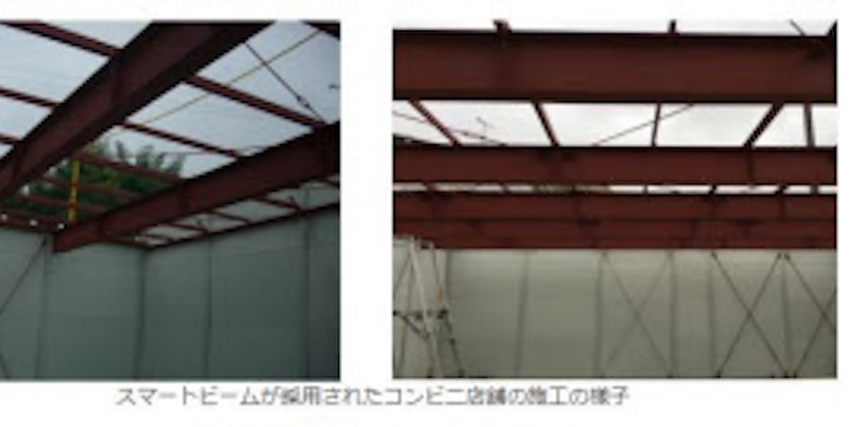 新日鉄住金 大手コンビニのロードサイド店舗に溶接軽量h形鋼 Smart Beam 採用が拡大 日本経済新聞