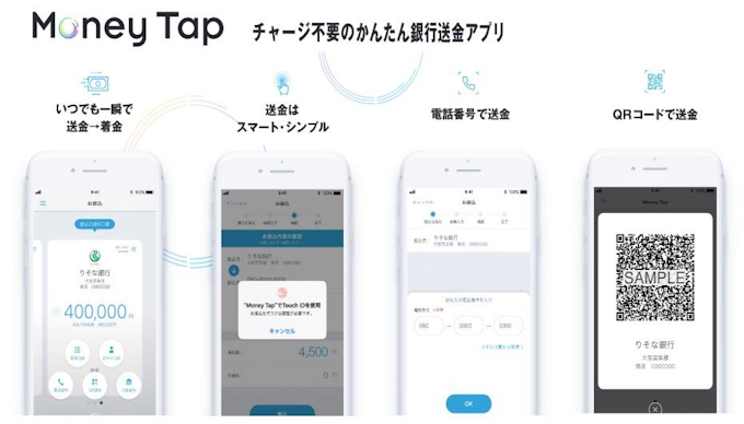 りそな銀行 新送金サービス Money Tap マネータップ との連携を開始 日本経済新聞