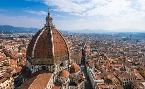 イタリア・フィレンツェのシンボルと言われる「ドゥオーモ（サンタ・マリア・デル・フィオーレ大聖堂）」