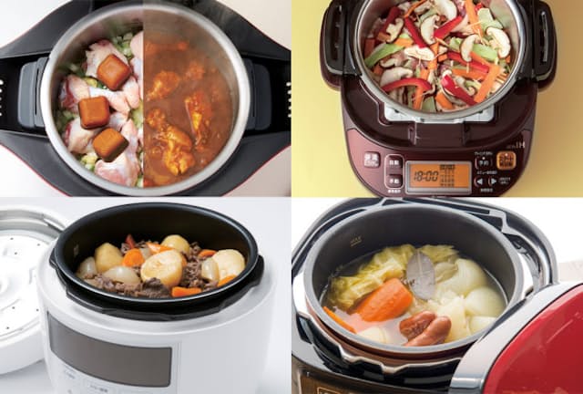 材料や調味料を入れるだけで、自動で本格的な料理が作れる「ほったらかし電気調理鍋」を紹介する