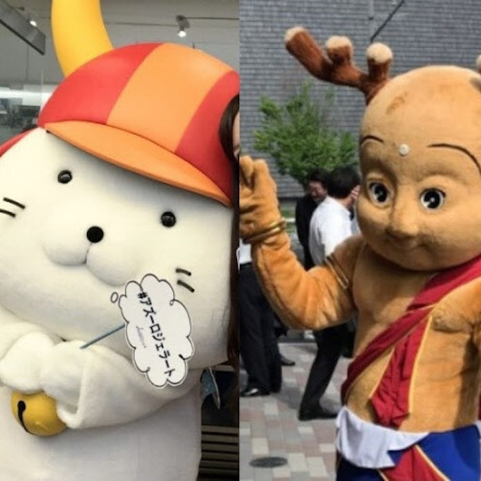 対決関西 ご当地キャラ ひこにゃんvsせんとくん 日本経済新聞 対決関西 ご当地キャラ ひこにゃんvsせんとくん 日本経済新聞