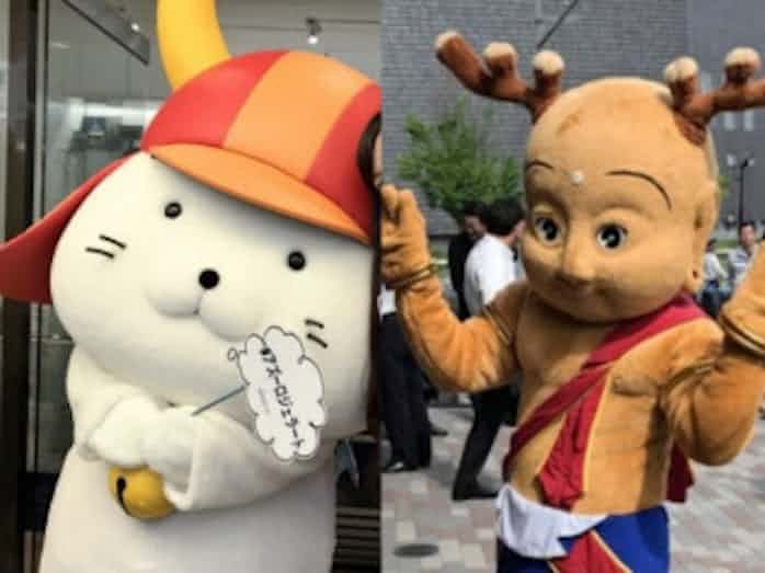 対決関西 ご当地キャラ ひこにゃんvsせんとくん 日本経済新聞