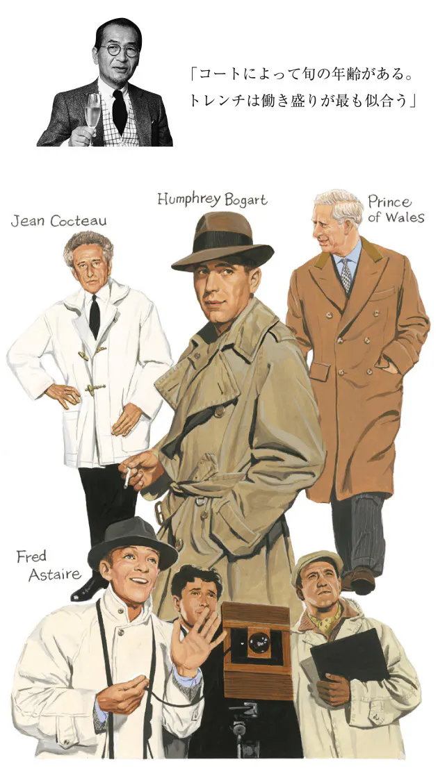 コートは男の紋章 粋なコート姿とその着こなし Nikkei Style コートは男の紋章 粋なコート姿とその着こなし Nikkei Style