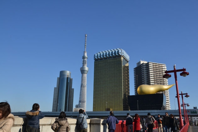 スカイツリーも周辺も工事が急ピッチ 日本経済新聞