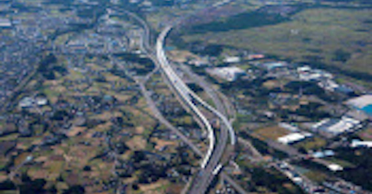 4月14日に開通する新東名 全162kmの6割が橋とトンネル 日本経済新聞