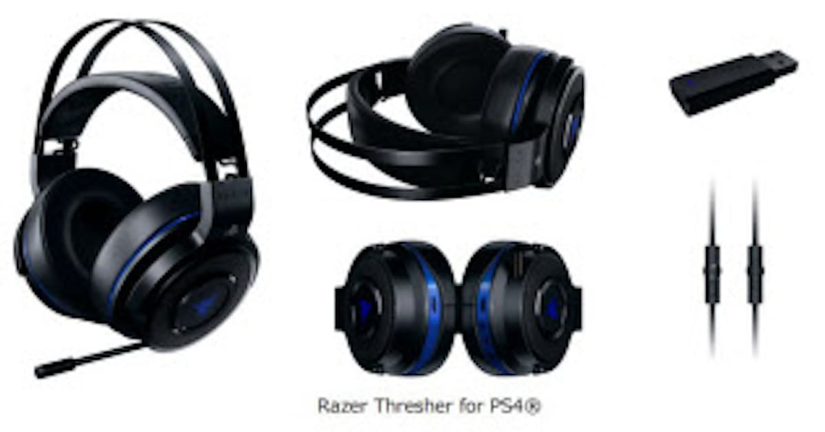 Razer Playstation 4対応のゲーミングヘッドセット Thresher For Ps4 を発売 日本経済新聞