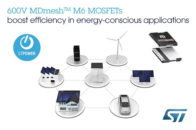 Stマイクロ 省電力パワー トポロジー向け高効率のsj型パワーmosfet Mdmesh M6シリーズ を発表 日本経済新聞