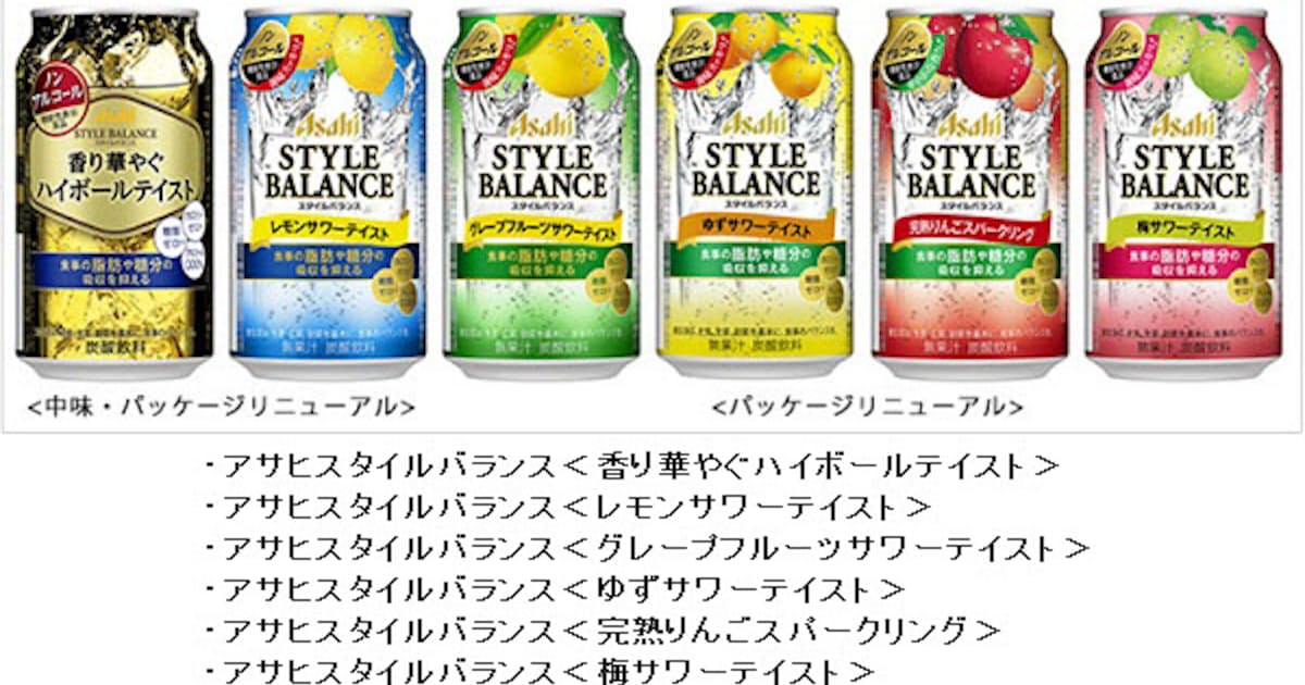 アサヒ サワーテイスト清涼飲料 アサヒスタイルバランス をリニューアル発売 日本経済新聞 アサヒ サワーテイスト清涼飲料 アサヒスタイルバランス をリニューアル発売 日本経済新聞