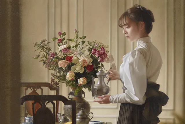 競争率56倍 写実絵画の底知れぬ人気 日経bizgate 競争率56倍 写実絵画の底知れぬ人気 日経bizgate