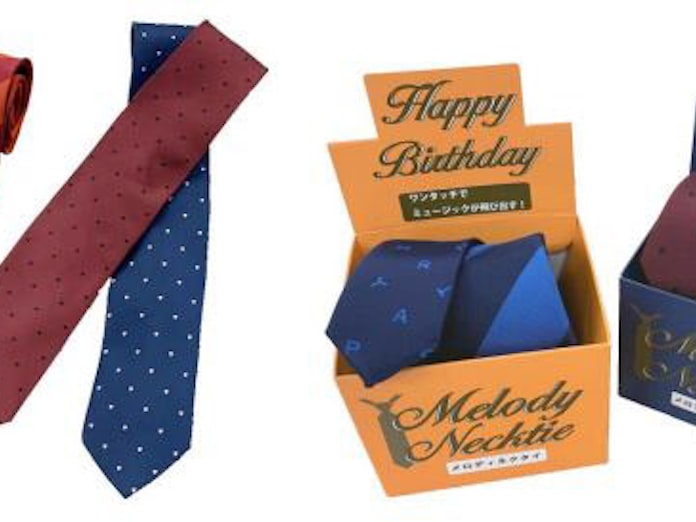 はるやま商事 Happy Birthday のサウンドユニット搭載の メロディーネクタイ を限定発売 日本経済新聞 はるやま商事 Happy Birthday のサウンドユニット搭載の メロディーネクタイ を限定発売 日本経済新聞