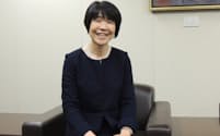 大塚製薬の西山和枝さんは女性の健康推進プロジェクトでリーダーを務めている
