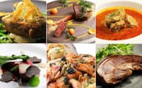 総選挙型レストラン「re:Dine GINZA」に在籍する6人のシェフの料理
