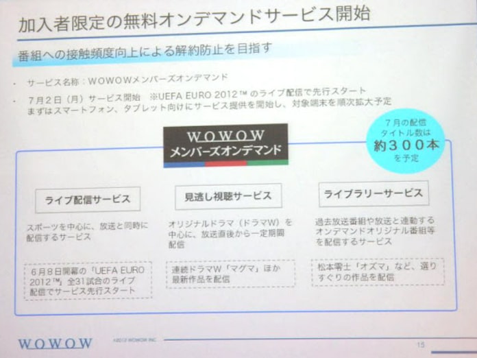 大量加入 大量解約からの脱却を推進 Wowowの和崎社長 日本経済新聞 大量加入 大量解約からの脱却を推進 Wowowの和崎社長 日本経済新聞