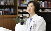 放射線腫瘍医で2017年に乳がんになった東京女子医科大学教授の唐澤久美子さん