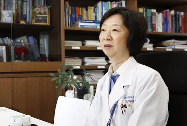 放射線腫瘍医で2017年に乳がんになった東京女子医科大学教授の唐澤久美子さん