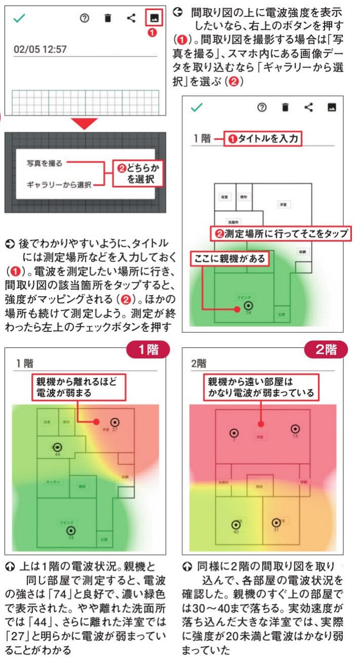 Wi Fiは部屋によって電波状況が激変 自宅を総点検 Nikkei Style Wi Fiは部屋によって電波状況が激変 自宅を総点検 Nikkei Style