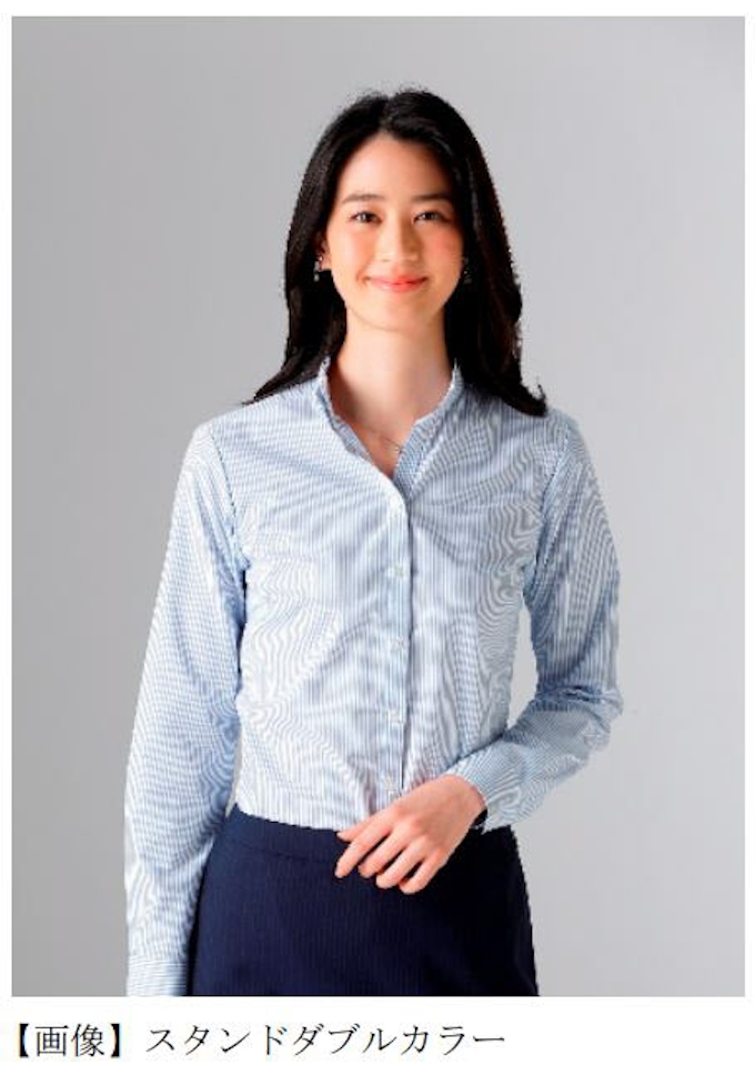 青山商事 女性管理職世代向けブランド Hilton ヒルトン より長袖ブラウスを発売 日本経済新聞