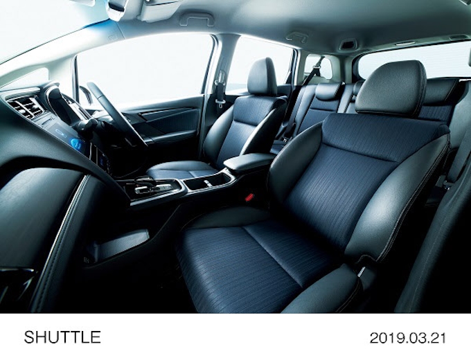 ホンダ コンパクトステーションワゴン Shuttle シャトル 改良モデルをhpで先行公開 日本経済新聞