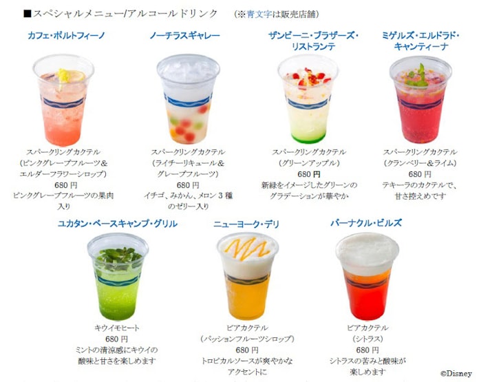 東京ディズニーシー イースター期間限定の全7種類のカクテルを先行販売 日本経済新聞 東京ディズニーシー イースター期間限定の全7種類のカクテルを先行販売 日本経済新聞