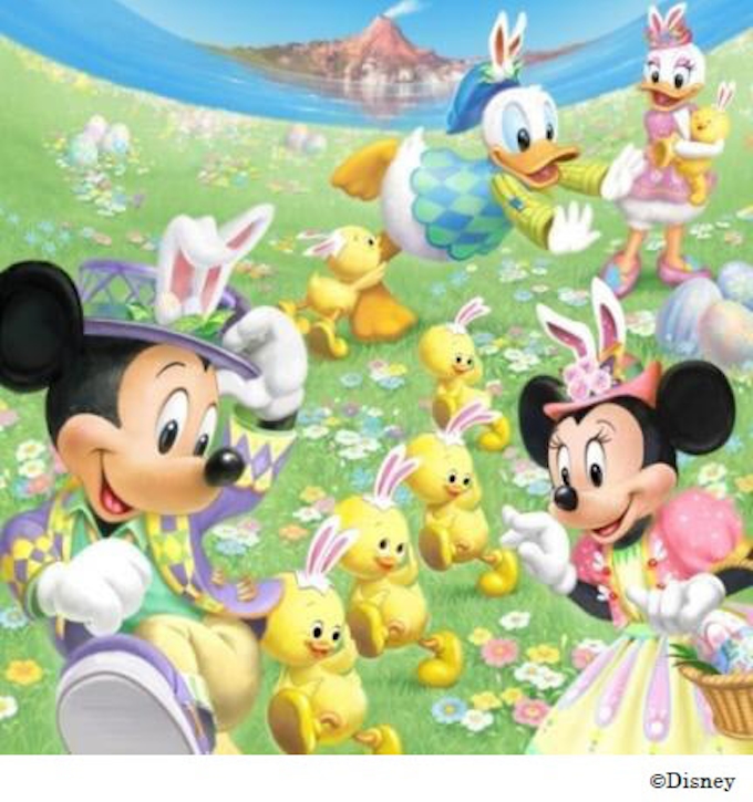 東京ディズニーシー うさピヨ がデザインされたイースターグッズを先行販売開始 日本経済新聞