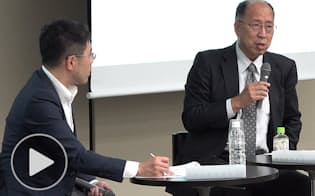 地銀改革「経営者は一歩を」　遠藤金融庁長官が講演