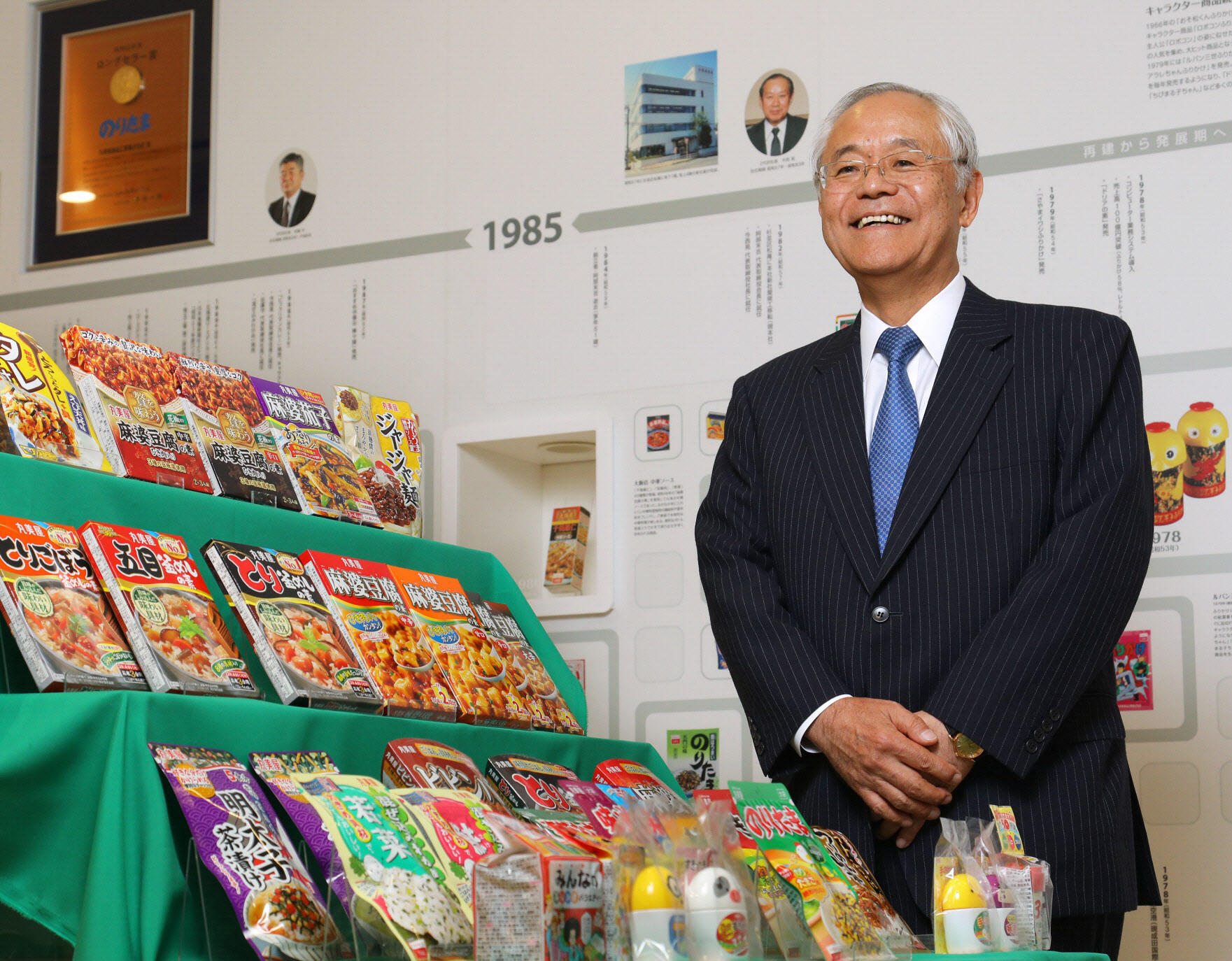 丸美屋食品工業の阿部豊太郎社長は創業者の息子だが、日本長期信用銀行に15年も勤めていた