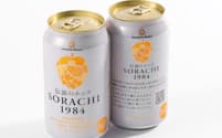 サッポロビールの「Innovative Brewer SORACHI1984」。350ミリリットル缶で実売価格は248円（税別）前後