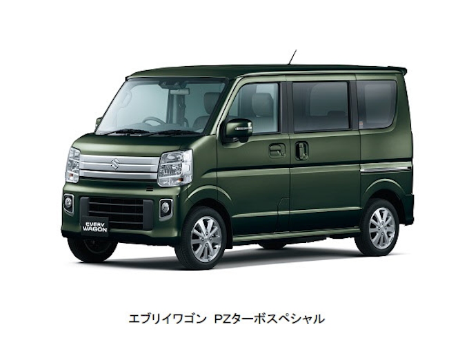 スズキ 軽商用車 エブリイ 軽乗用車 エブリイワゴン を一部仕様変更し発売 日本経済新聞