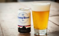 カーンザを原料としたクラフトビール「ロング・ルート・ウィット」。パタゴニアの食品部門「パタゴニア プロビジョンズ」の新作としてデビューした