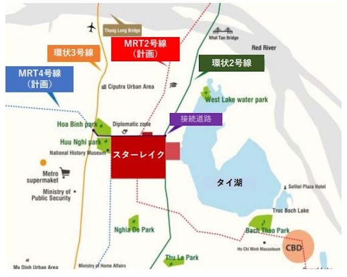 高島屋子会社 ベトナム ハノイ市不動産開発事業 スターレイク プロジェクト へ参画 日本経済新聞