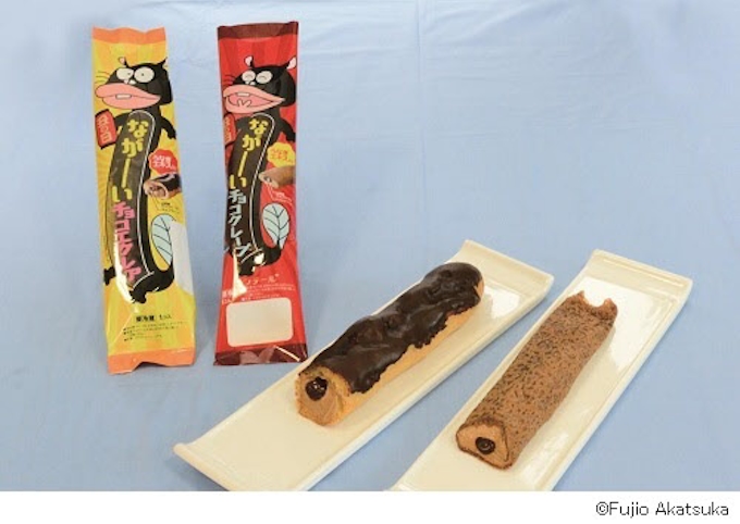 モンテール 天才バカボン のキャラクター ウナギイヌ とのコラボパッケージで土用丑の日限定のエクレアとクレープを発売 日本経済新聞