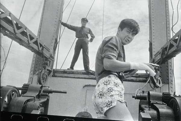 1957年に公開された「鷲と鷹」 (c)日活
1957年に公開された「鷲と鷹」 (c)日活