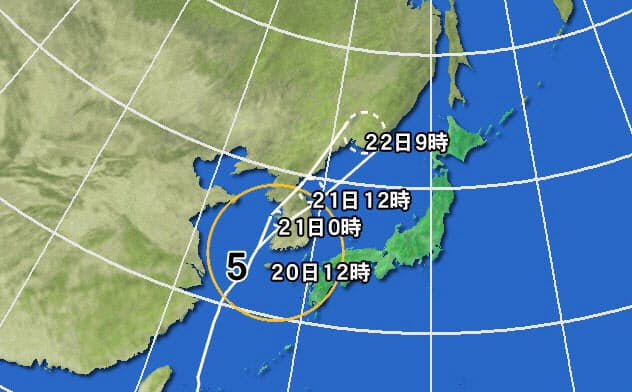 台風5号 長崎に大雨特別警報 最大級の警戒を 日本経済新聞