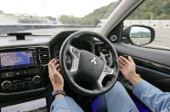 CASEに参入する企業は自動車メーカーにとどまらない(三菱電機の自動運転実験)