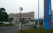 JR佐貫駅前（茨城県龍ヶ崎市）。つくばエクスプレス開業も響き、駅前はやや閑散とした雰囲気