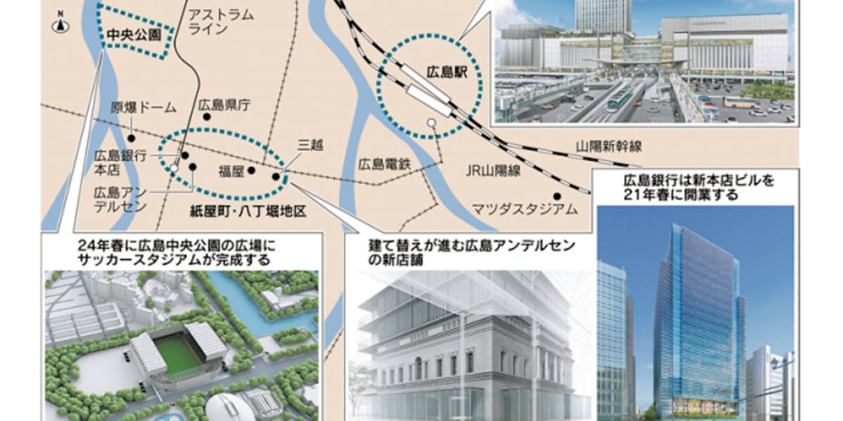 広島 挑む新市場 中心街活気呼ぶ 日本経済新聞