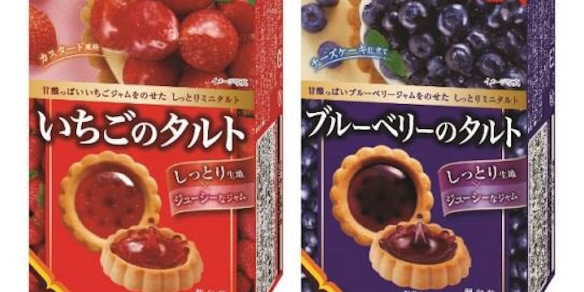 イトウ製菓 いちごのタルト ブルーベリーのタルト をリニューアル発売 日本経済新聞