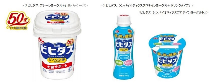 森永乳業 ビヒダス シンバイオティクスプロテインヨーグルト ドリンクタイプ などを発売 日本経済新聞