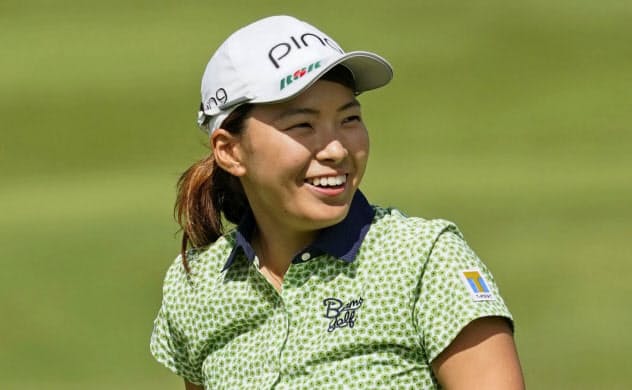 渋野日向子は実力もさることながら、笑顔がいちばんの魅力=共同 渋野日向子は実力もさることながら、笑顔がいちばんの魅力=共同